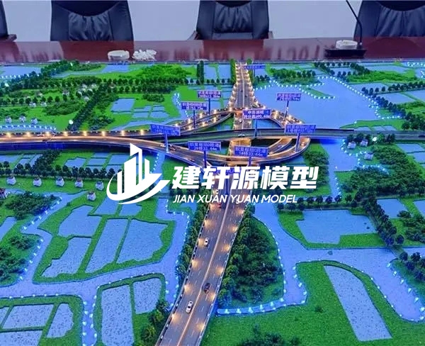 船山高速公路沙盘定制